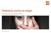 GfK Opinión Pública Agosto 2016 - Violencia contra la mujer