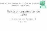 Terremoto méxico 1985