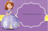 Princesa Sofia- productos