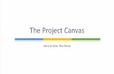 Intro the project canvas