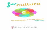 'Fes Cultura': Pla Estratègic Cultural Valencià 2016/2020