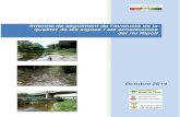 Informe estat ecològic riu Ripoll 2014