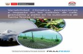 Variabilidad Climatica: percepciones e impacto en los cultivos de ...