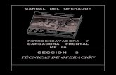 seccion 3 manual del operador retroexcavadora y cargadora frontal ...