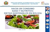 Dietas sostenibles en Bolivia