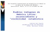 Pueblos indígenas de América latina: reconocimiento y visibilidad ...