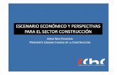 escenario económico y perspectivas para el sector construcción