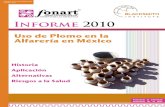 Informe 2010 Uso de Plomo en la Alfarería en México Historia ...