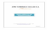 Reglamento de Operaciones de APM Terminals Callao
