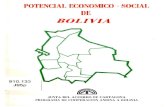 Potencial económico-social de Bolivia.