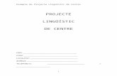 Document-exemple de Projecte Lingüístic de Centre
