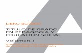 Libro Blanco del Título de Grado en Pedagogía y Educación Social