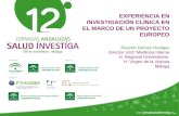 Experiencia en investigación clínica en el marco de un proyecto europeo - JSI2016