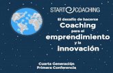 Viernes 27: El desafío de hacerse coaching para el emprendimiento y la innovación