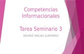 Tarea-Seminario 3. Competencias Informacionales