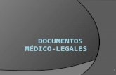 Documentos médico legaes