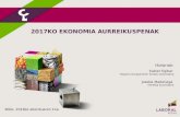 2017ko Euskal Autonomi Erkidegoko Ekonomia aurreikuspenak