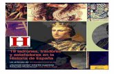 19 ladrones, traidores y estafadores en la Historia de España