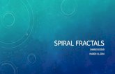 Spiral fractals