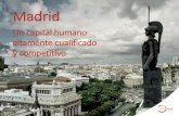Madrid: un capital humano altamente cualificado y competitivo
