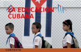 La educación cubana