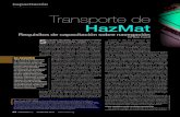 JUNIO DE Transporte de HazMat Requisitos de capacitación sobre