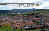 LEGEGINTZA PLANA 2016-2019 ELGOIBARKO