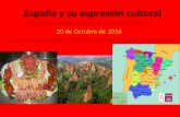 España y su expresión cultural