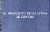 El proyecto educativo de centro