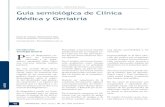 Guía semiológica de Clínica Médica y Geriatría