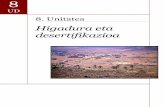 Higadura eta desertifikazioa