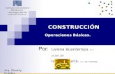 Construcción-Operaciones Básicas
