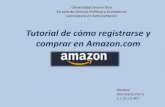 Tutorial para registrarse y comprar en Amazon