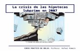 SM Civilización 5° - Especial 02 - La crisis de las hipotecas subprime en 2007