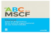 el abc de la mscf, manual para el diagnóstico de la cultura ...