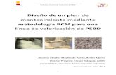 Diseño de un plan de mantenimiento mediante metodología RCM ...