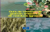 Guía de técnicas de gestión ambiental de residuos agrarios