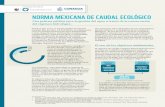 NORMA MEXICANA DE CAUDAL ECOLÓGICO