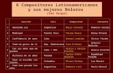 8 Grandes Compositores Latinoamericanos y sus Boleros (1er grupo)