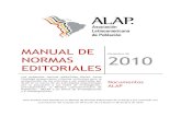 Manual de Normas Editoriales de ALAP