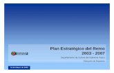 Plan Estratégico del Remo 2003 - 2007