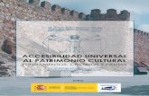 Accesibilidad universal al patrimonio cultural. Fundamentos ...