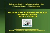 Plan de Desarrollo Municipal Marqués de Comillas, Chiapas