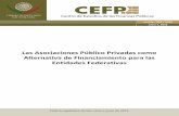 Asociaciones Público Privadas como Alternativa de Financiamiento ...