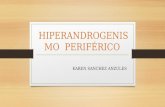 Hiperandrogenismo  periférico