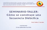 Seminario-taller sobre Secuencias Didácticas en Lengua y Literatura