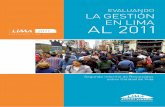 Segundo Informe Evaluando Lima 2011