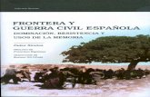 Frontera y Guerra Civil española. Dominación, resistencia y usos de ...