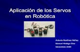 Aplicación de los Servos en Robótica
