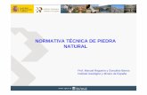 NORMATIVA TÉCNICA DE PIEDRA NATURAL